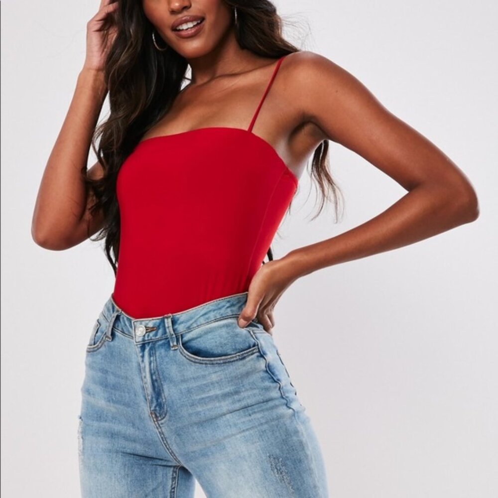 Dynamite Red Bodysuit